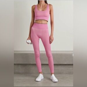 Outdoor Voices Pink Women's Leggings and bra set size xs